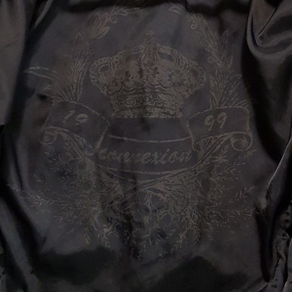 Jacob Connexion Navy Velour Jacket/Blazer - Picture 2 of 8